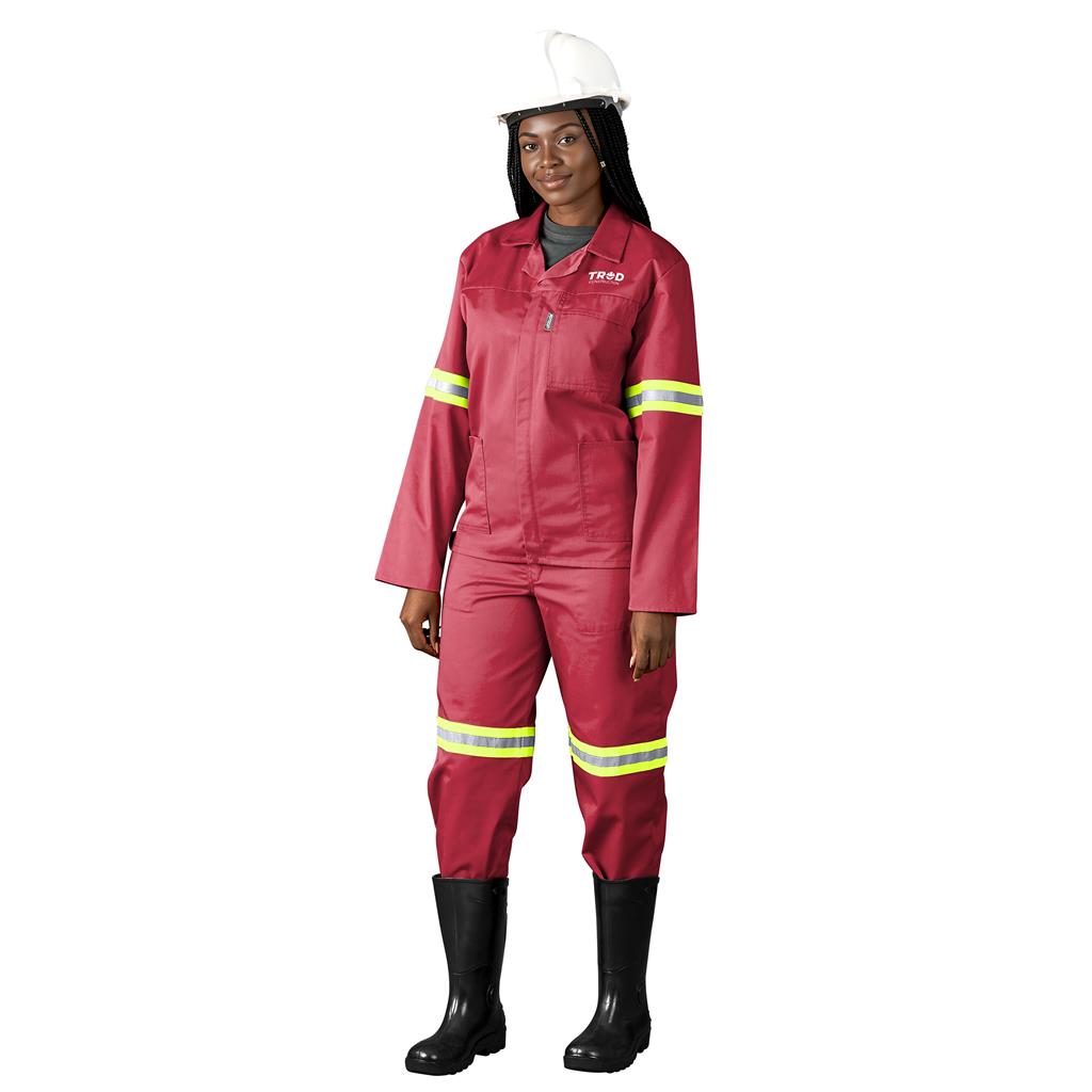 Trade Polycotton Conti Suit - Reflective Arms &Amp; Legs - Yellow Tape - Image 14