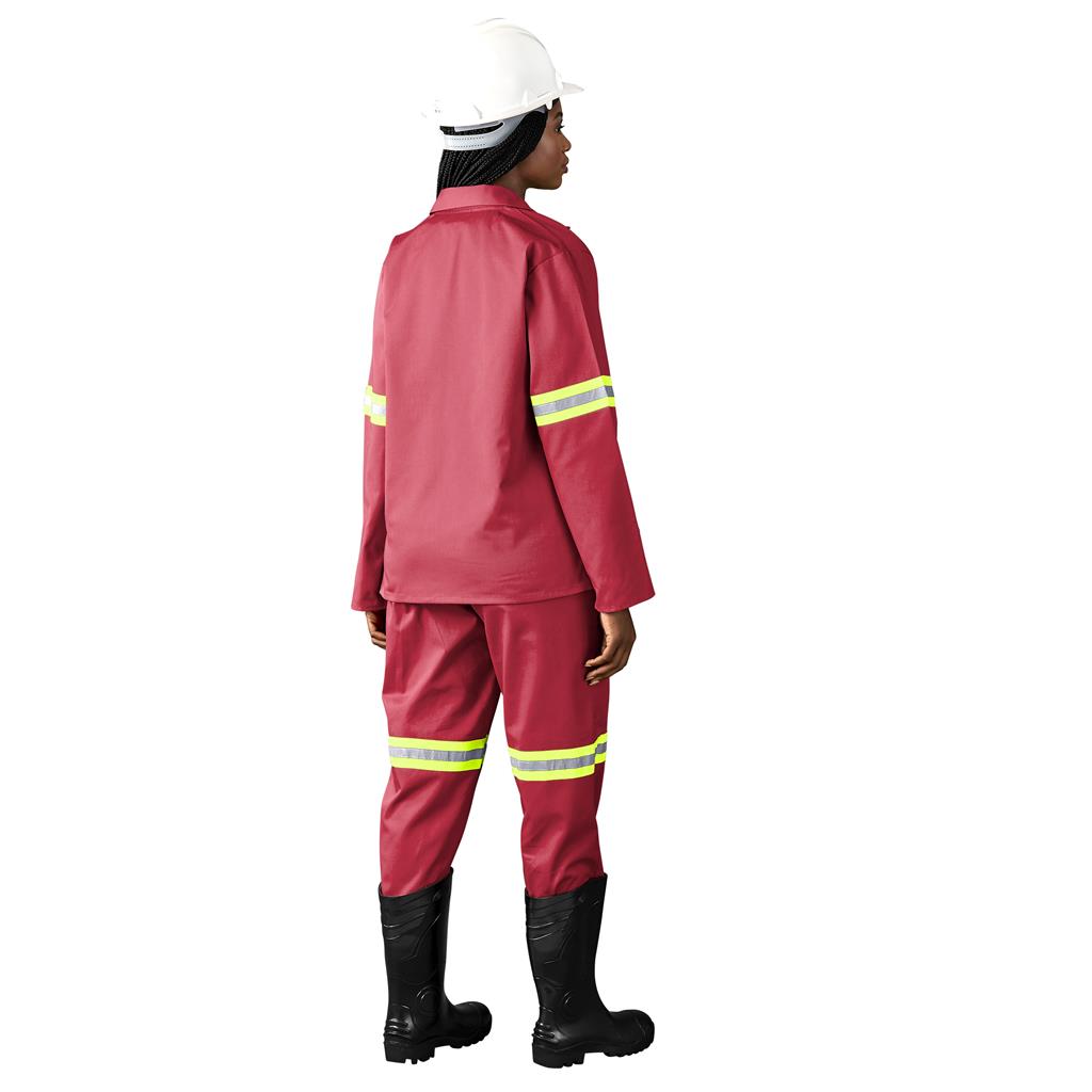 Trade Polycotton Conti Suit - Reflective Arms &Amp; Legs - Yellow Tape - Image 12