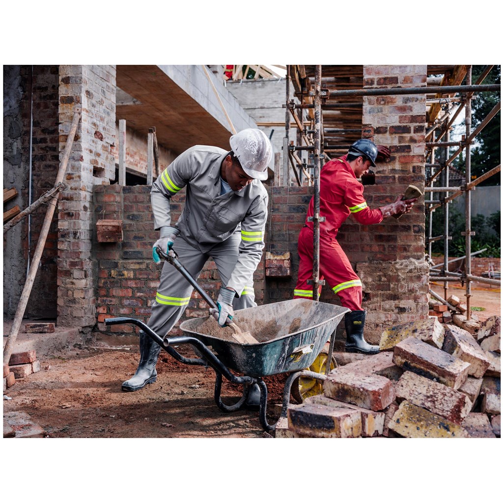 Trade Polycotton Conti Suit - Reflective Arms &Amp; Legs - Yellow Tape - Image 11