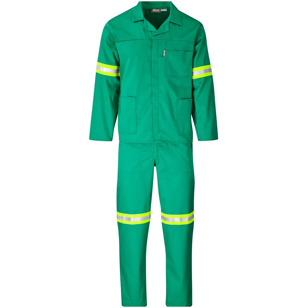Trade Polycotton Conti Suit - Reflective Arms &Amp; Legs - Yellow Tape - Image 36