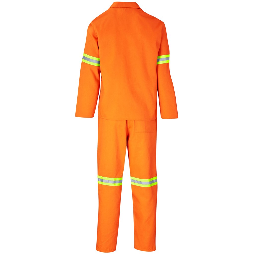 Trade Polycotton Conti Suit - Reflective Arms &Amp; Legs - Yellow Tape - Image 26