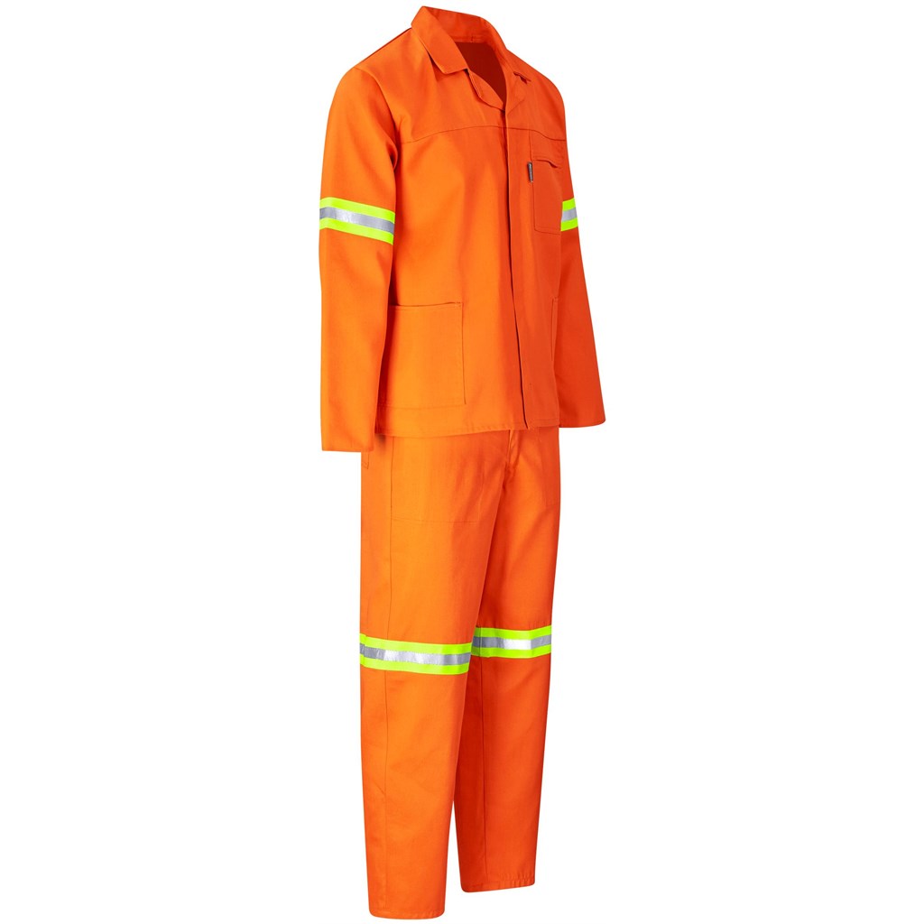 Trade Polycotton Conti Suit - Reflective Arms &Amp; Legs - Yellow Tape - Image 27