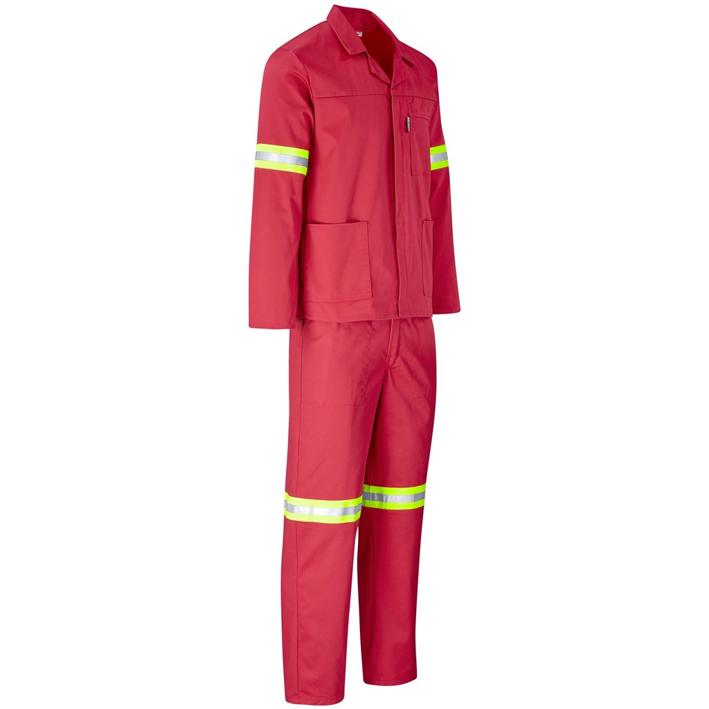 Trade Polycotton Conti Suit - Reflective Arms &Amp; Legs - Yellow Tape - Image 29