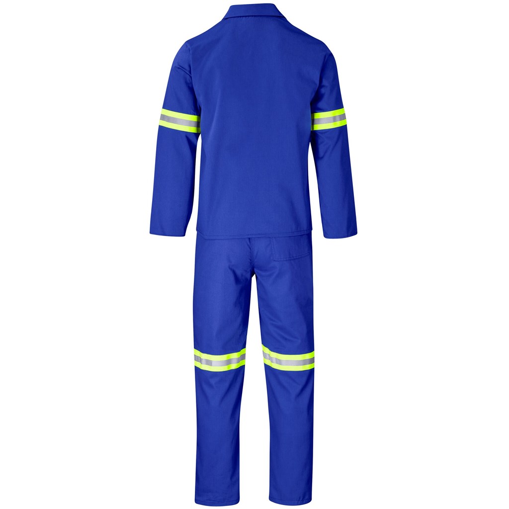 Trade Polycotton Conti Suit - Reflective Arms &Amp; Legs - Yellow Tape - Image 31