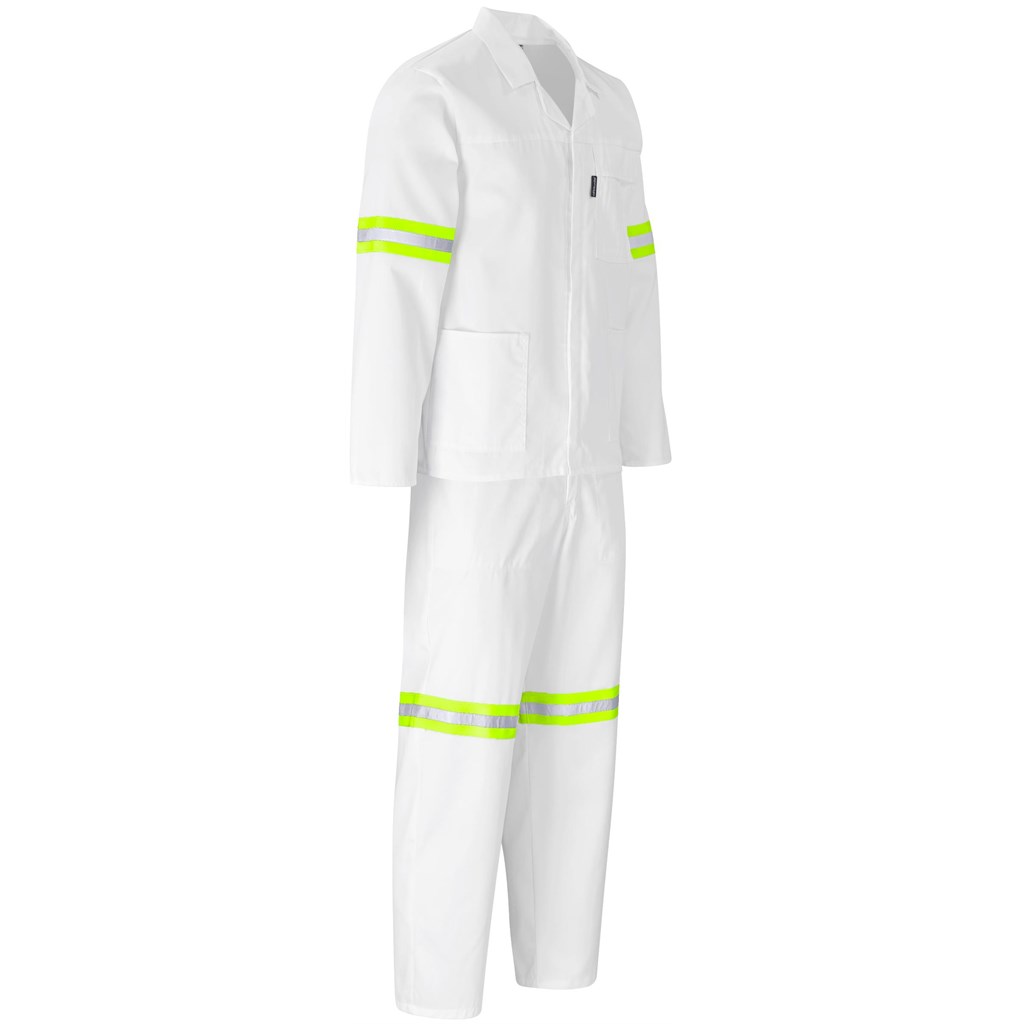 Trade Polycotton Conti Suit - Reflective Arms &Amp; Legs - Yellow Tape - Image 32
