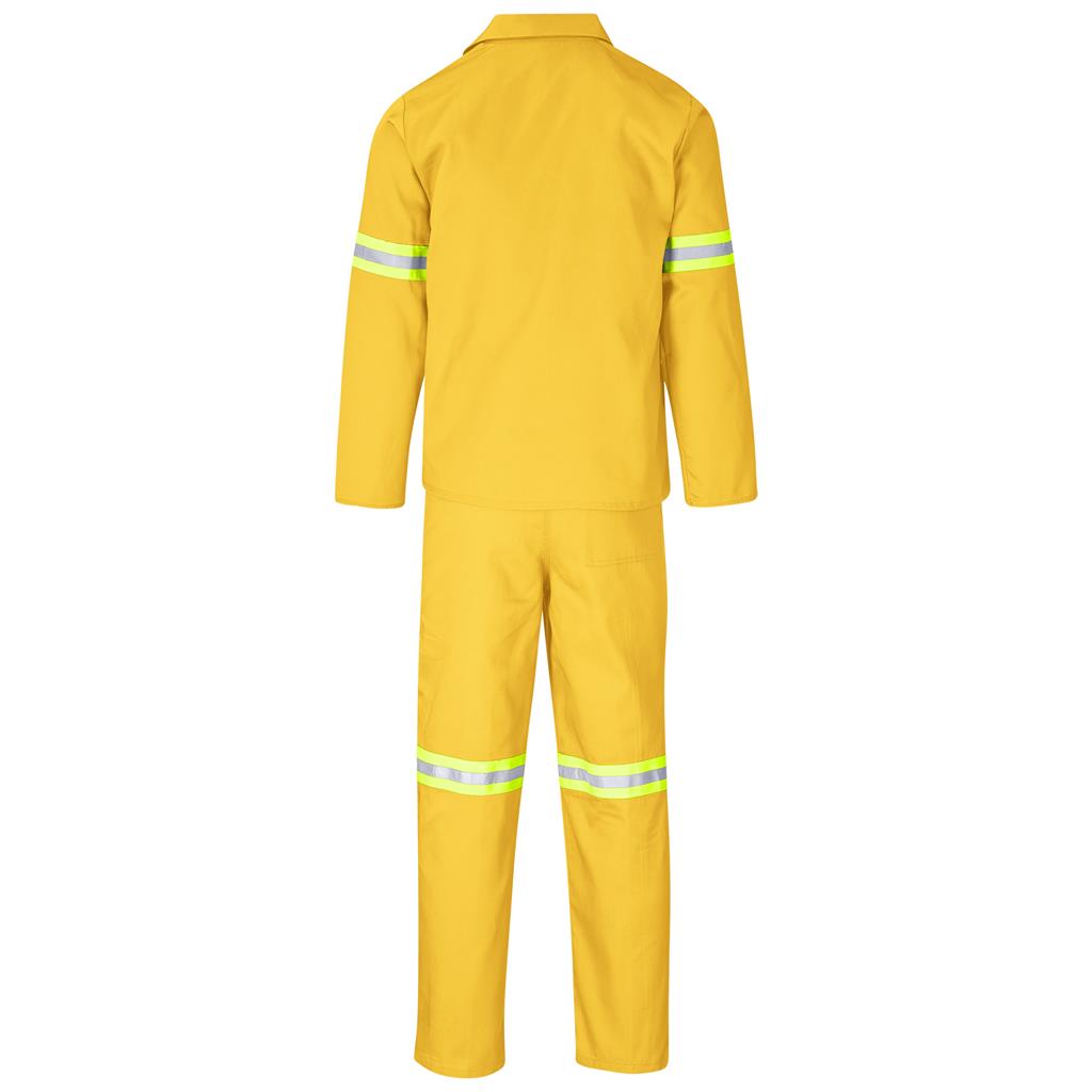 Trade Polycotton Conti Suit - Reflective Arms &Amp; Legs - Yellow Tape - Image 34