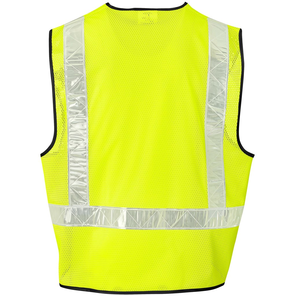 Airport Hi-Viz Reflective Full Zip Vest - Image 6