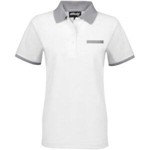 Ladies Caliber Golf Shirt - White