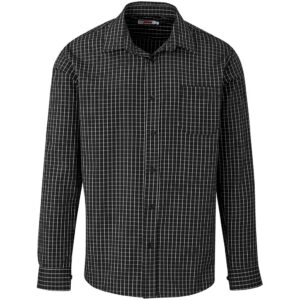 Men Long Sleeve Aston Shirt - Black