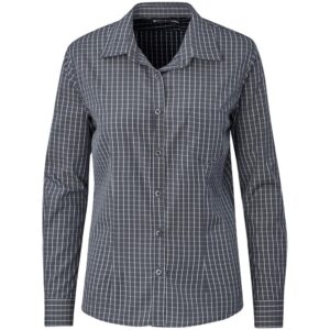 Ladies Long Sleeve Aston Shirt - Grey