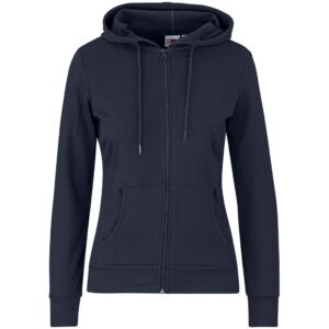 Ladies Bravo Hooded Sweater - Navy
