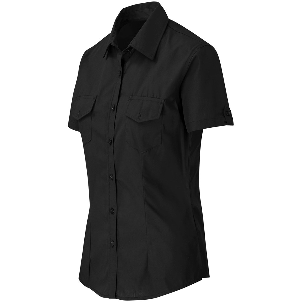 Ladies Short Sleeve Kensington Shirt - Image 5