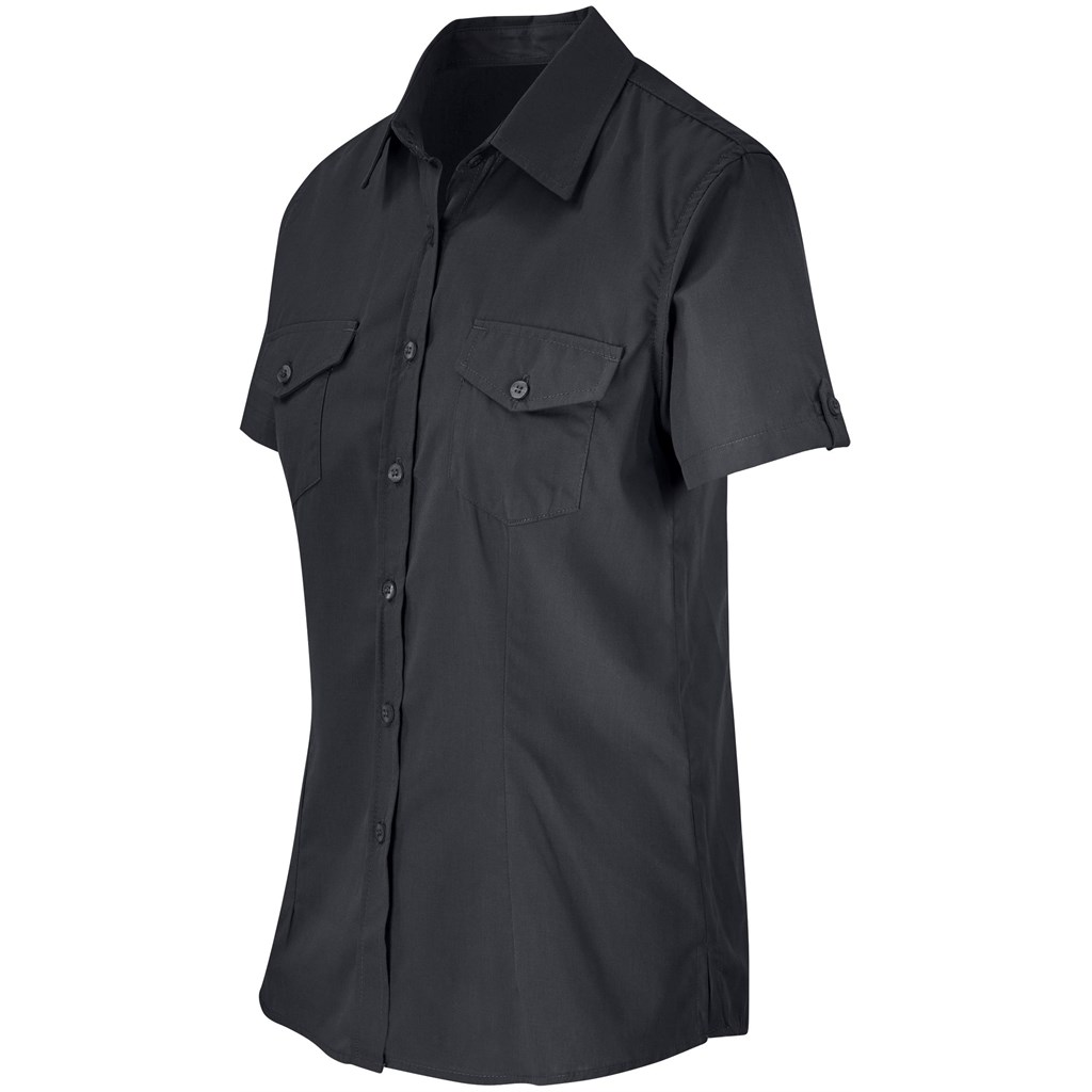 Ladies Short Sleeve Kensington Shirt - Image 7