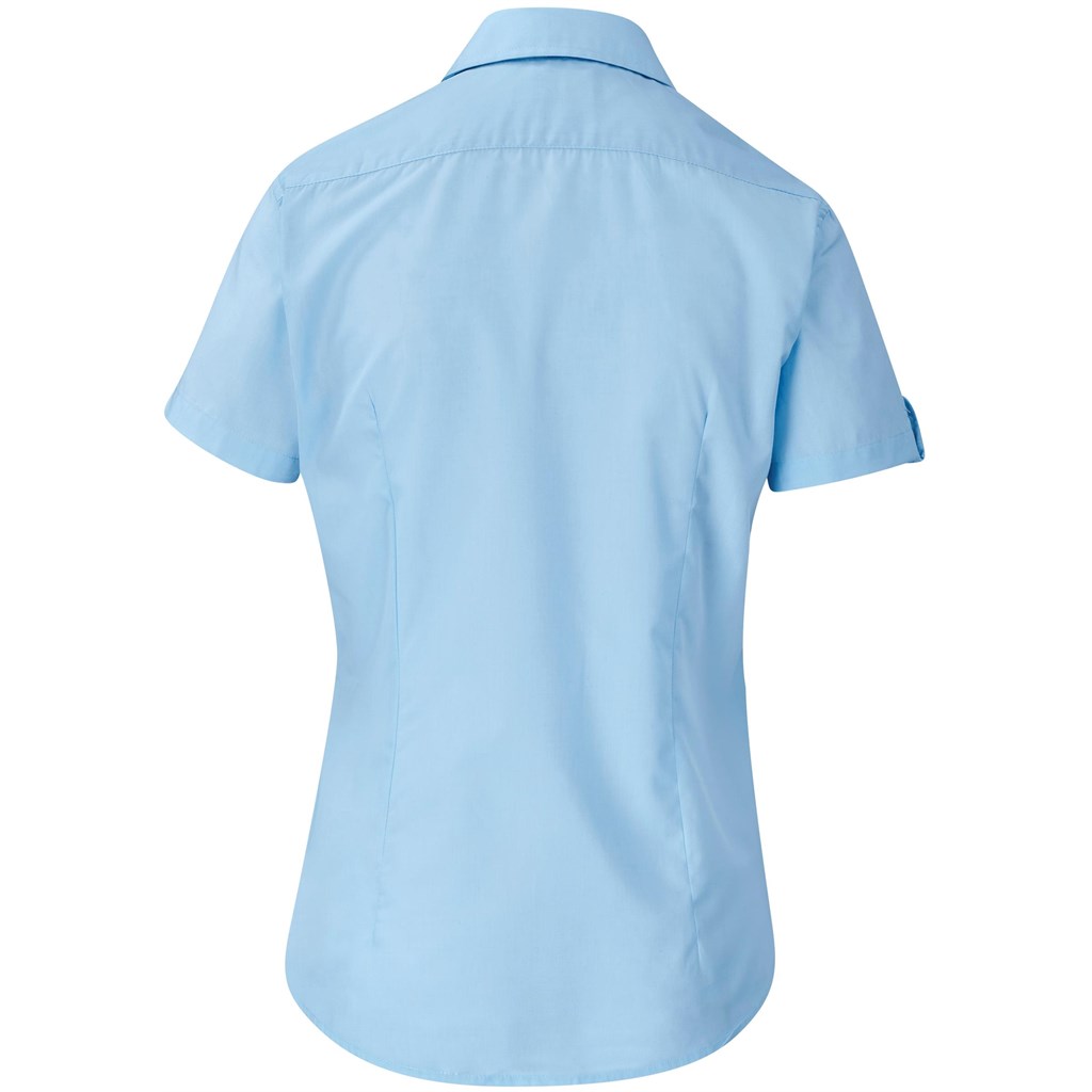 Ladies Short Sleeve Kensington Shirt - Image 9