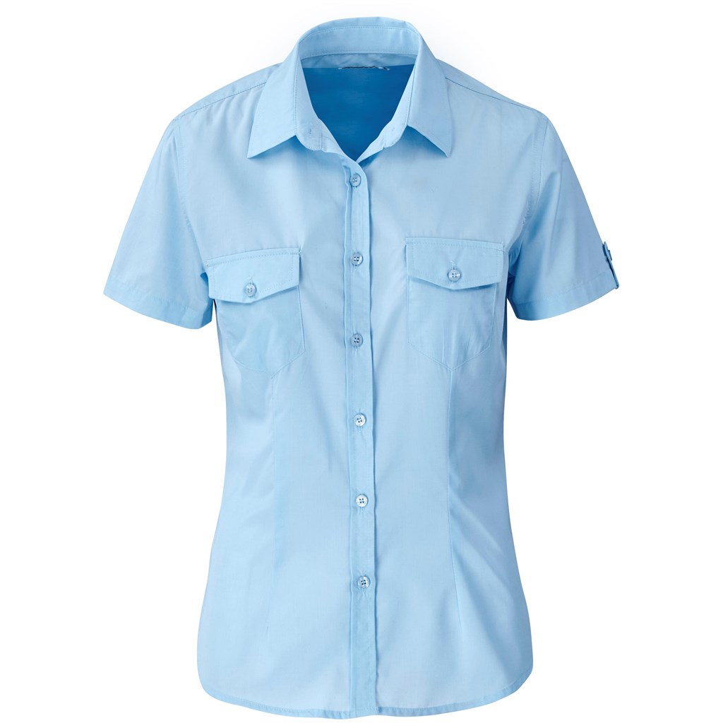 Ladies Short Sleeve Kensington Shirt - Image 16