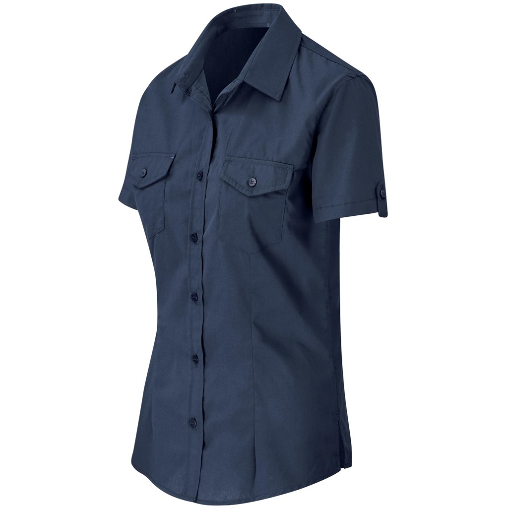 Ladies Short Sleeve Kensington Shirt - Image 12