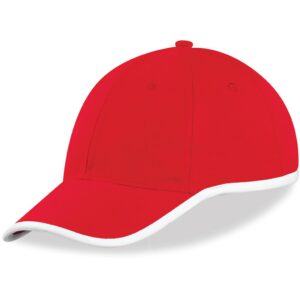 New Jersey Cap - 6 Panel - Red
