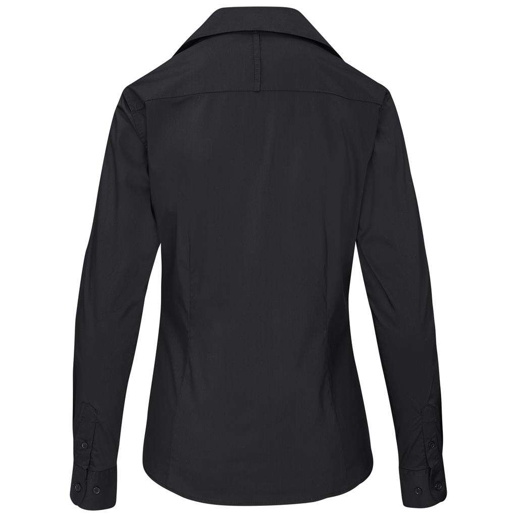 Ladies Long Sleeve Sheffield Stretch Shirt - Image 4