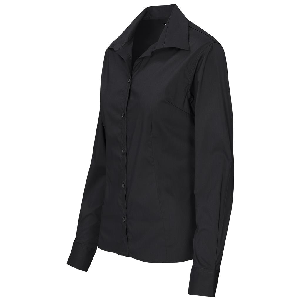 Ladies Long Sleeve Sheffield Stretch Shirt - Image 3