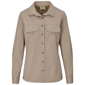 Ladies Long Sleeve Mawenzi Twill Shirt