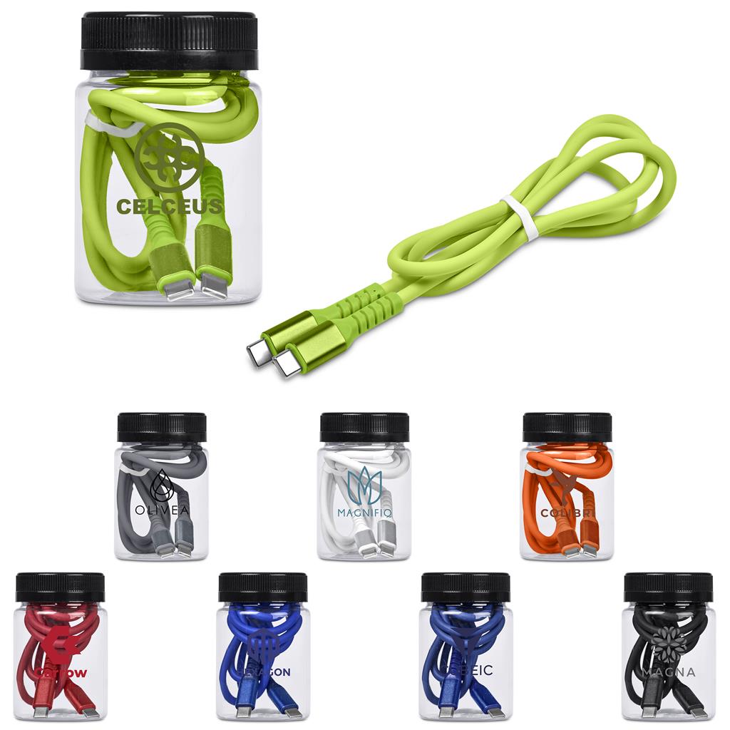 Altitude Barlitt Fast Charge Type-C To Type-C Charging Cable Cable In Jar - Image 2