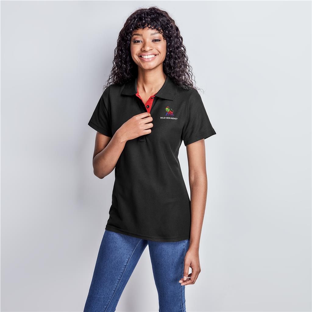 Ladies Solo Golf Shirt - Image 2