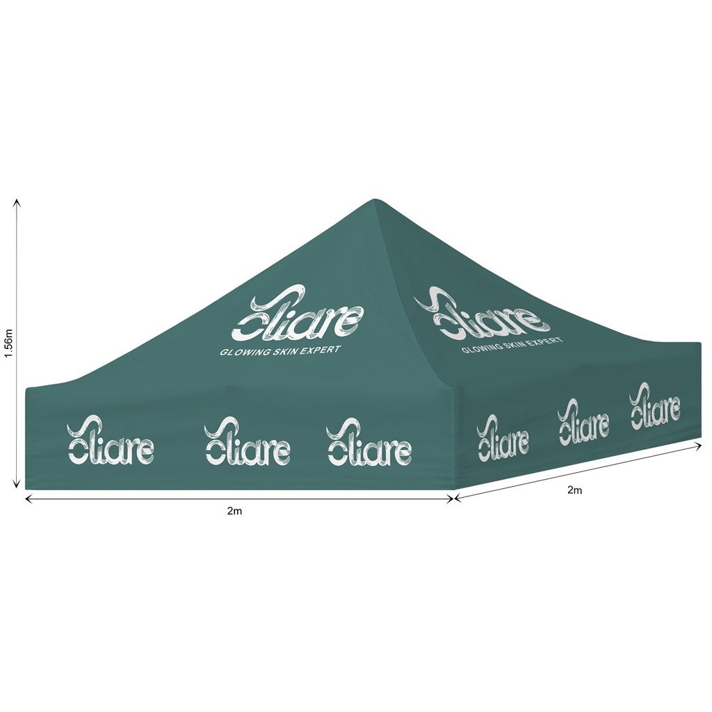 2M X 2M Gazebo Skins | Sublimated Branded Gazebo Skins