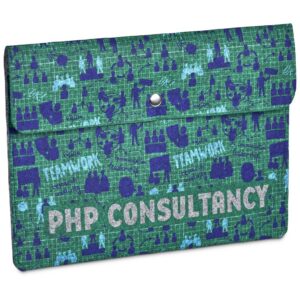 Pre-Printed Sample Hoppla Revo RPET Felt Document Holder