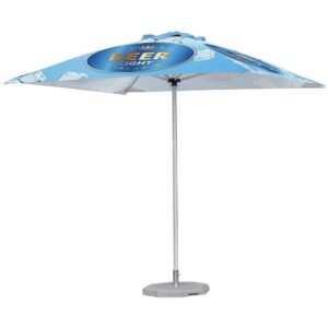 Legend Sublimated Parasol Single Hexagonal Pole 2.2m x 2.2m
