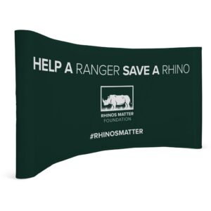 Curved Banner Walls with Wings | Extended Backdrops SA