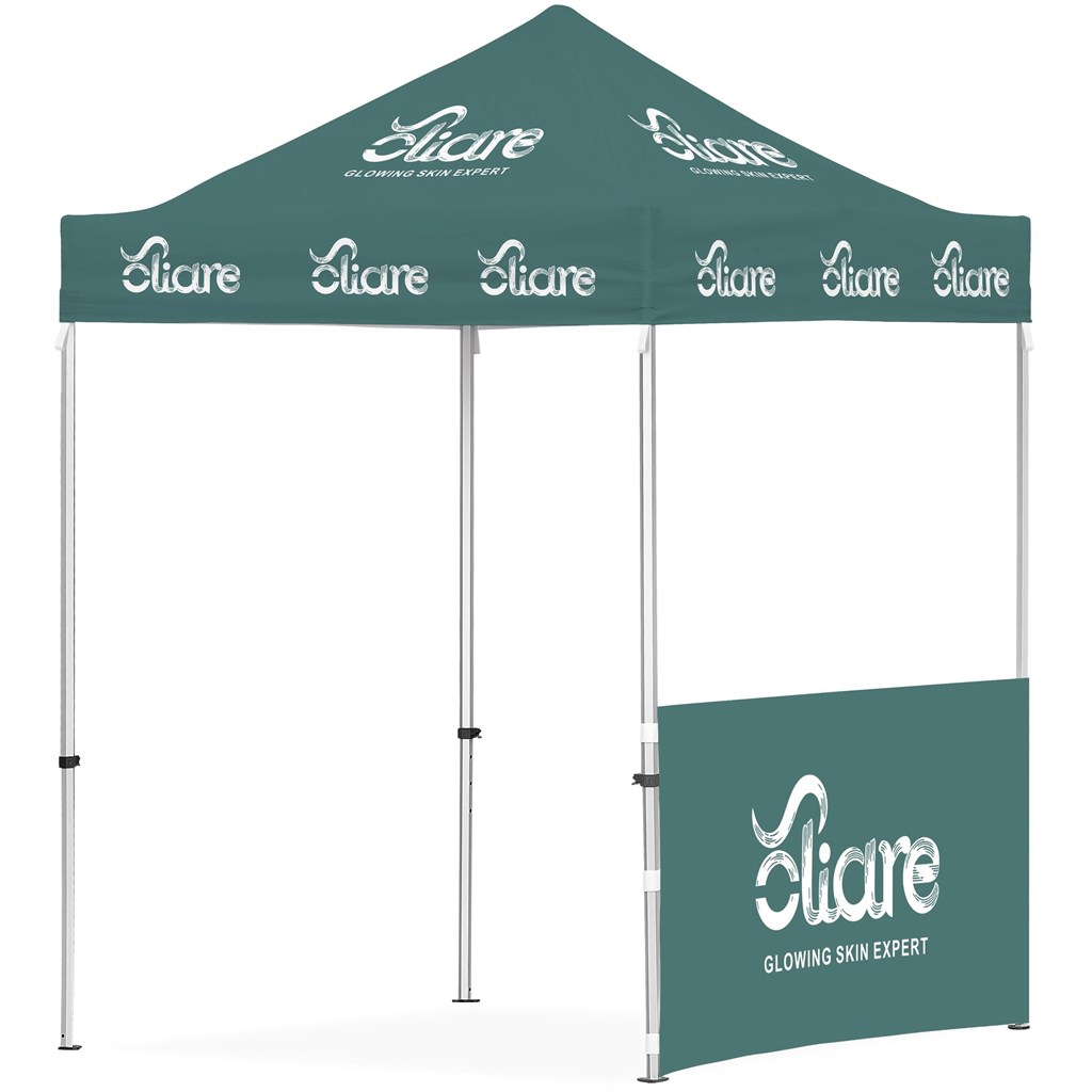 Ovation Sublimated Gazebo 2M X 2M - 1 Half-Wall Skin - Image 9