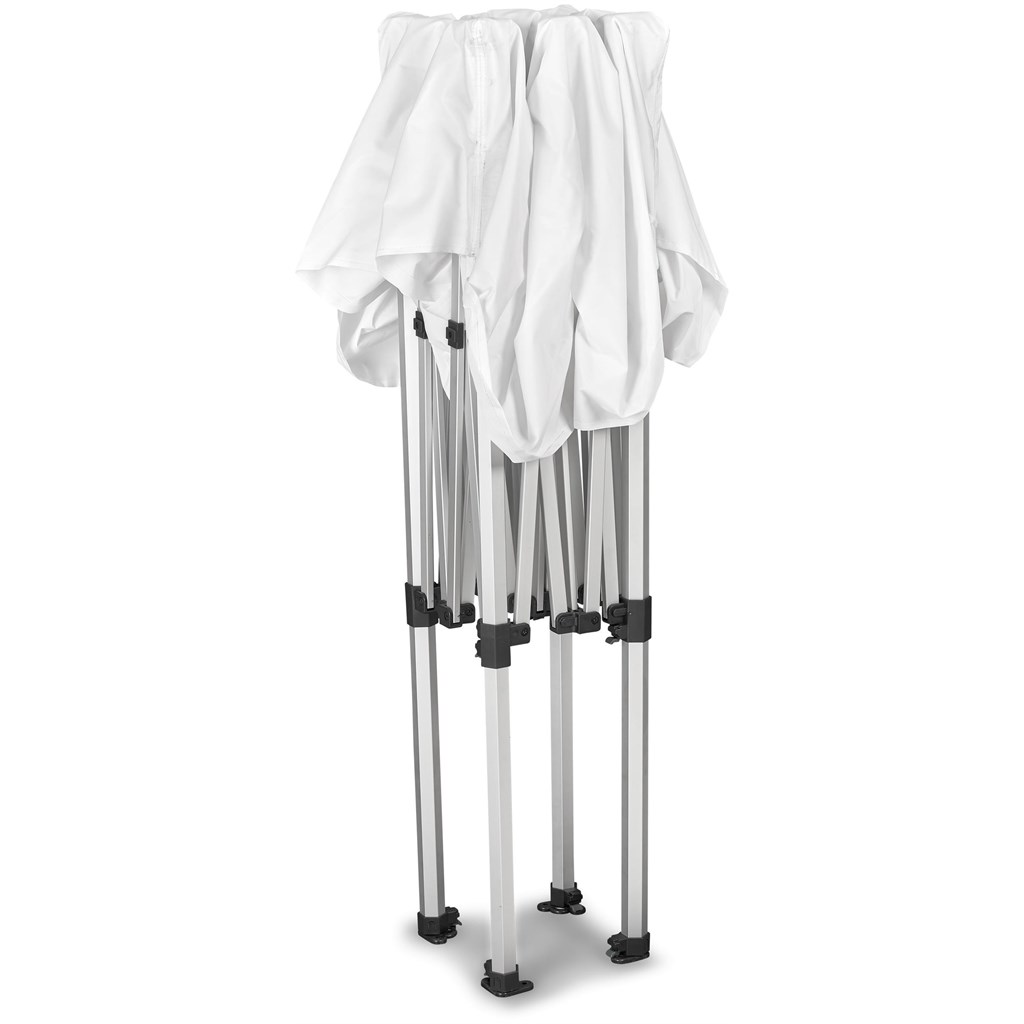 Ovation Sublimated Gazebo 2M X 2M - 1 Half-Wall Skin - Image 11