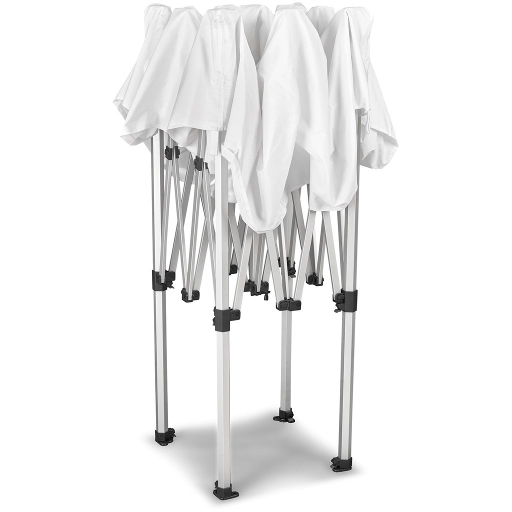 Ovation Sublimated Gazebo 2M X 2M - 1 Half-Wall Skin - Image 12
