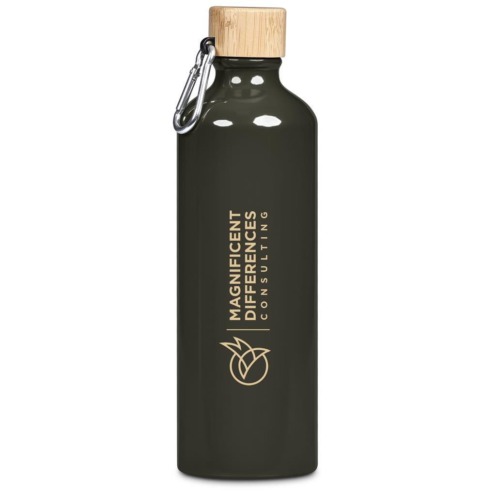 Serendipio Origen Aluminium &Amp; Bamboo Water Bottle – 750Ml - Image 20