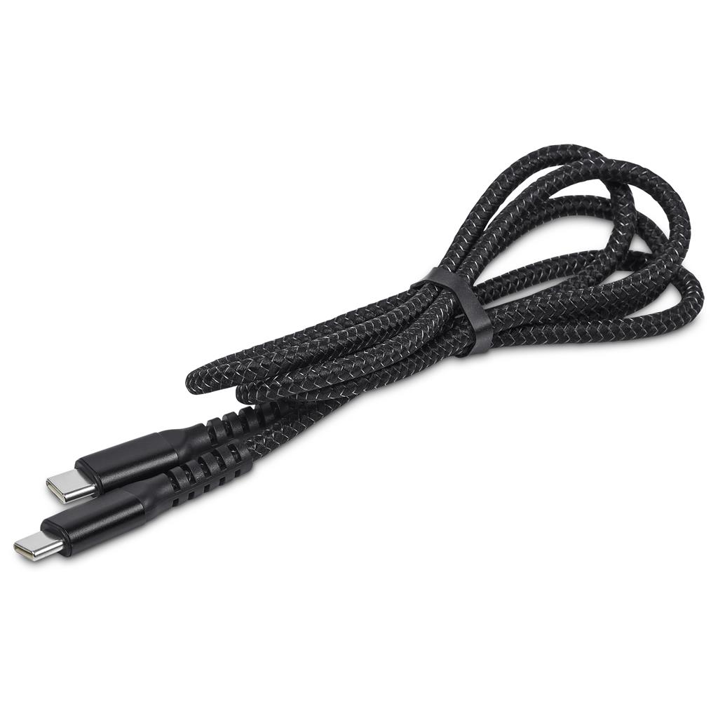 Altitude Jeffin Fast Charge Type-C To Type-C Charging Cable In Pouch - Image 5