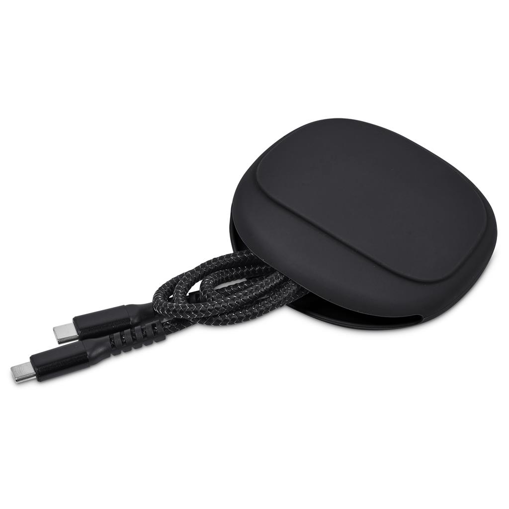 Altitude Jeffin Fast Charge Type-C To Type-C Charging Cable In Pouch - Image 8