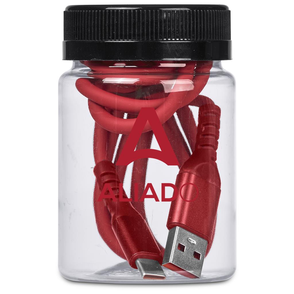 Altitude Capsit Fast Charge Usb-A To Type-C Charging Cable In Jar - Image 43