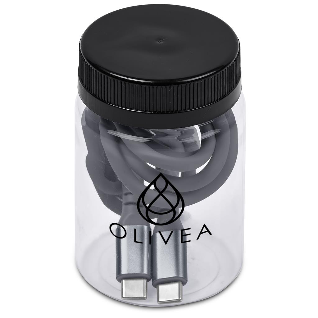 Altitude Barlitt Fast Charge Type-C To Type-C Charging Cable Cable In Jar - Image 12