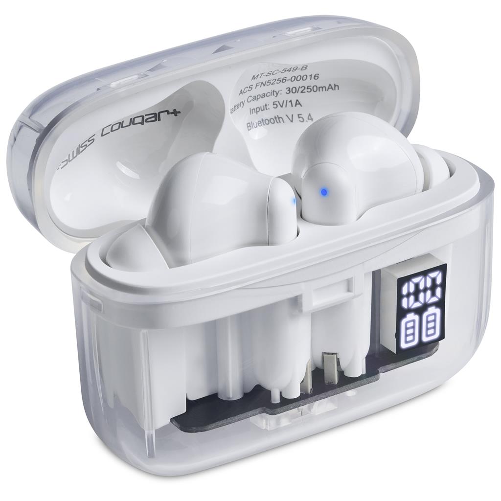 Swiss Cougar Basel Active Noise Cancelling Tws Earbuds - Image 11