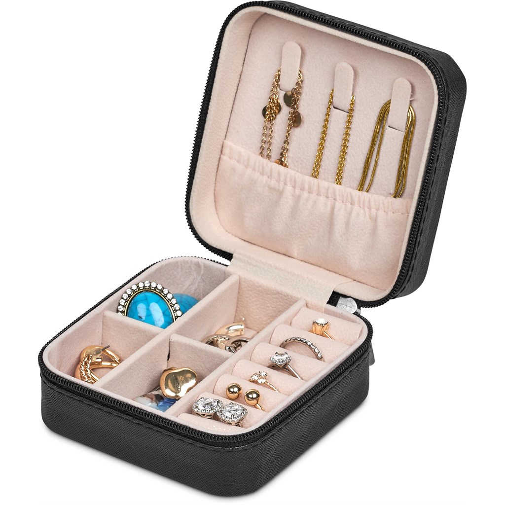 Eva &Amp; Elm Crystal Travel Jewellery Box - Image 3
