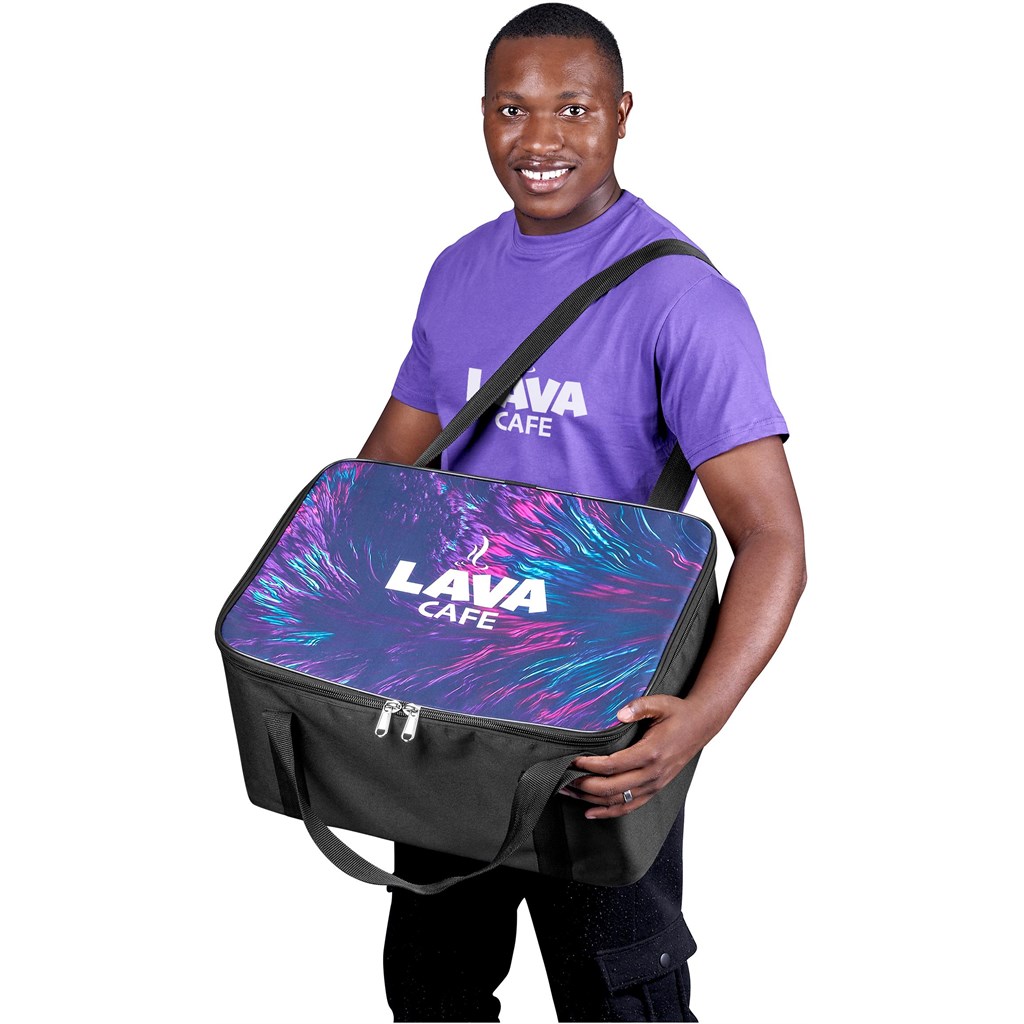 Pre-Printed Sample Hoppla Sudwala Food Delivery Cooler Bag - Image 2