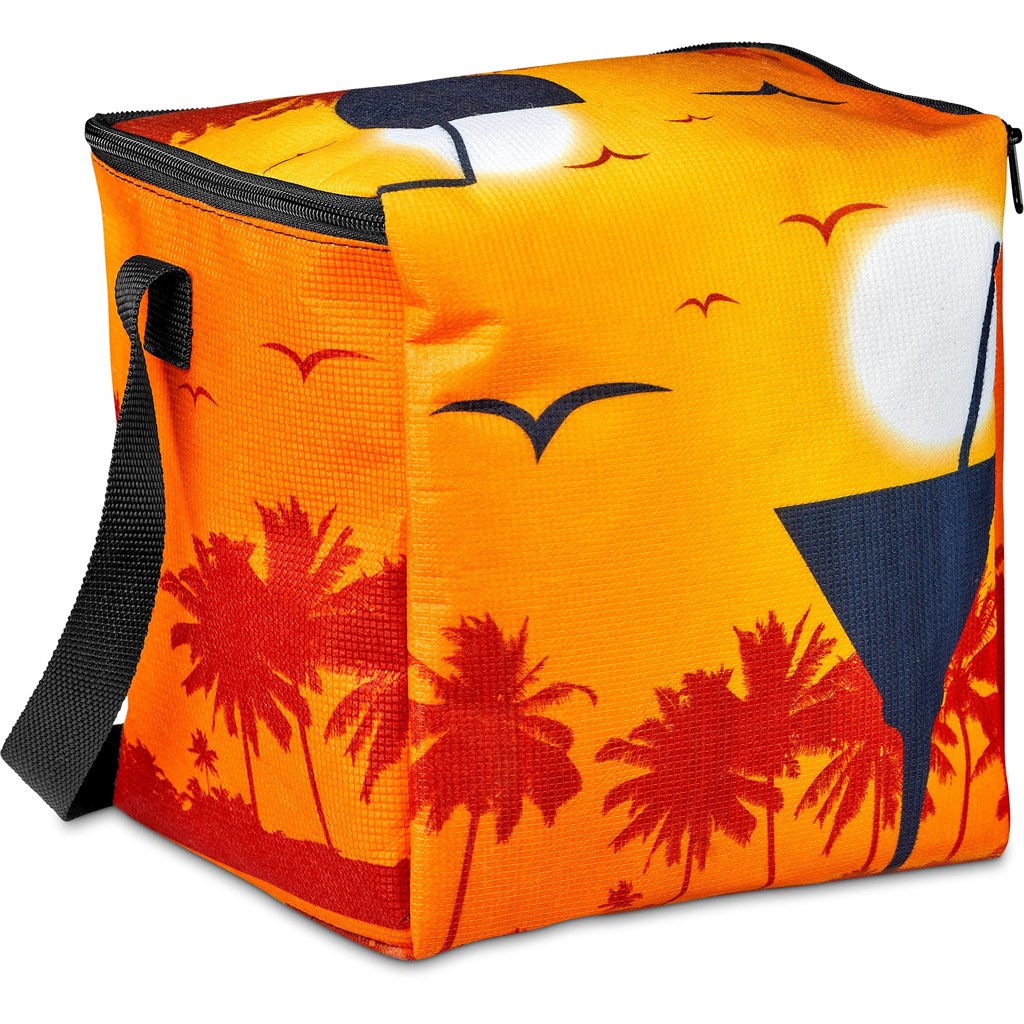 Pre-Production Sample Hoppla Quebec Recycled Pet Stitch-Bond 12 Can Cooler - Image 10