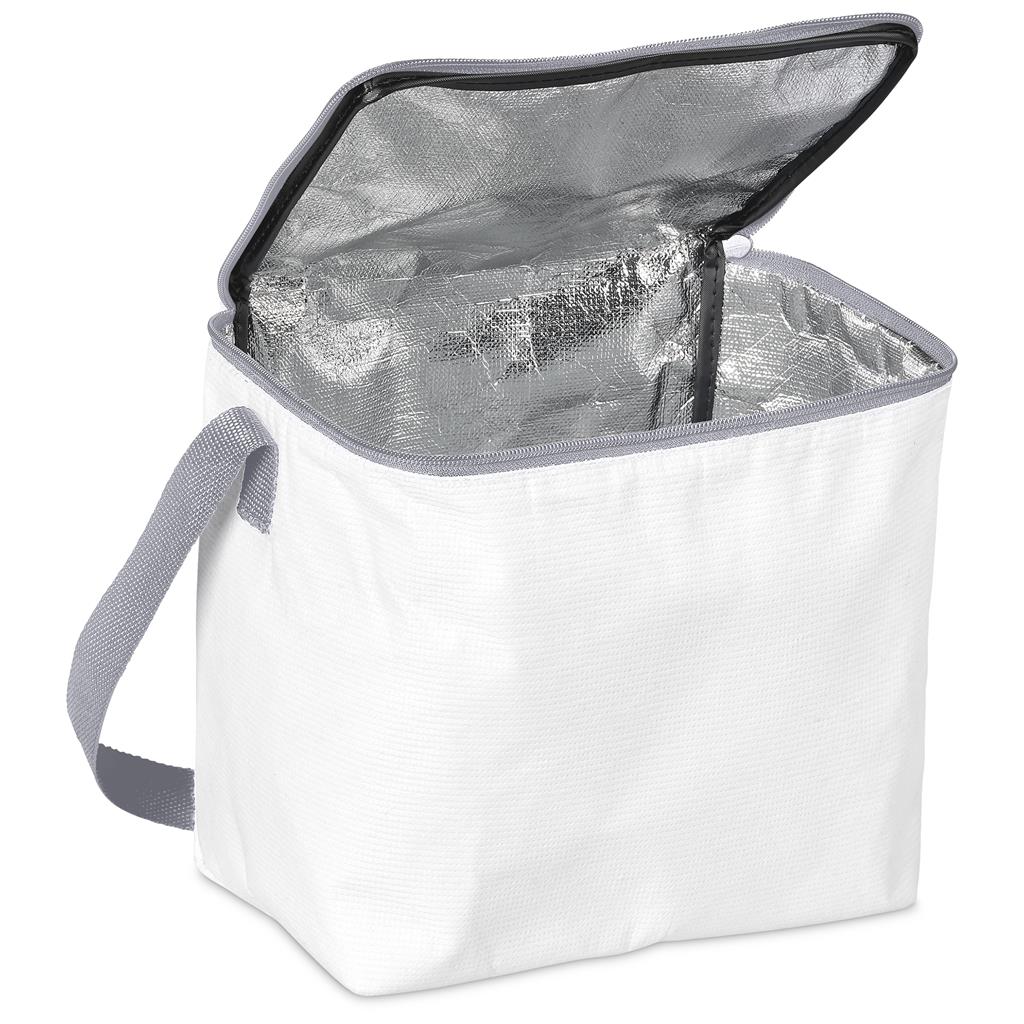 Pre-Production Sample Hoppla Quebec Recycled Pet Stitch-Bond 12 Can Cooler - Image 11