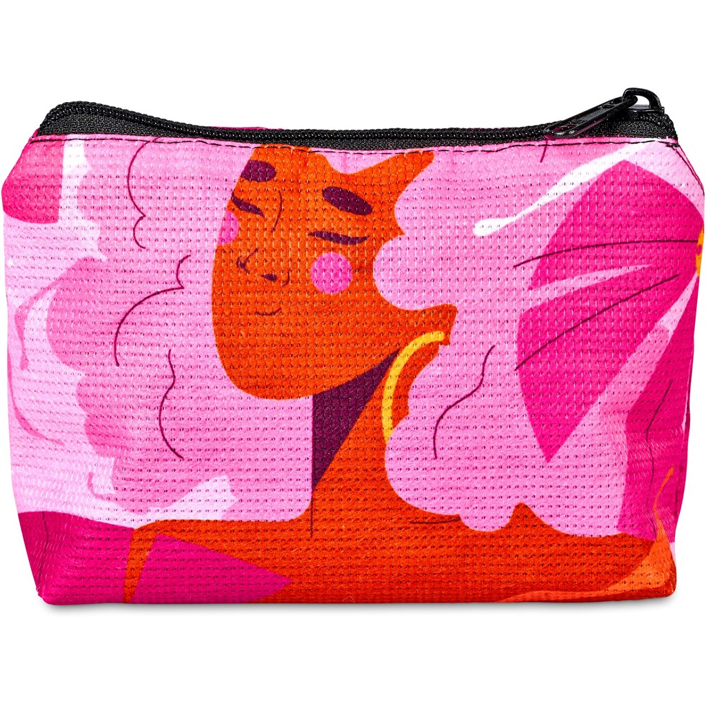 Pre-Production Sample Hoppla Recycled Pet Stitch-Bond Mini Toiletry Bag - Image 3