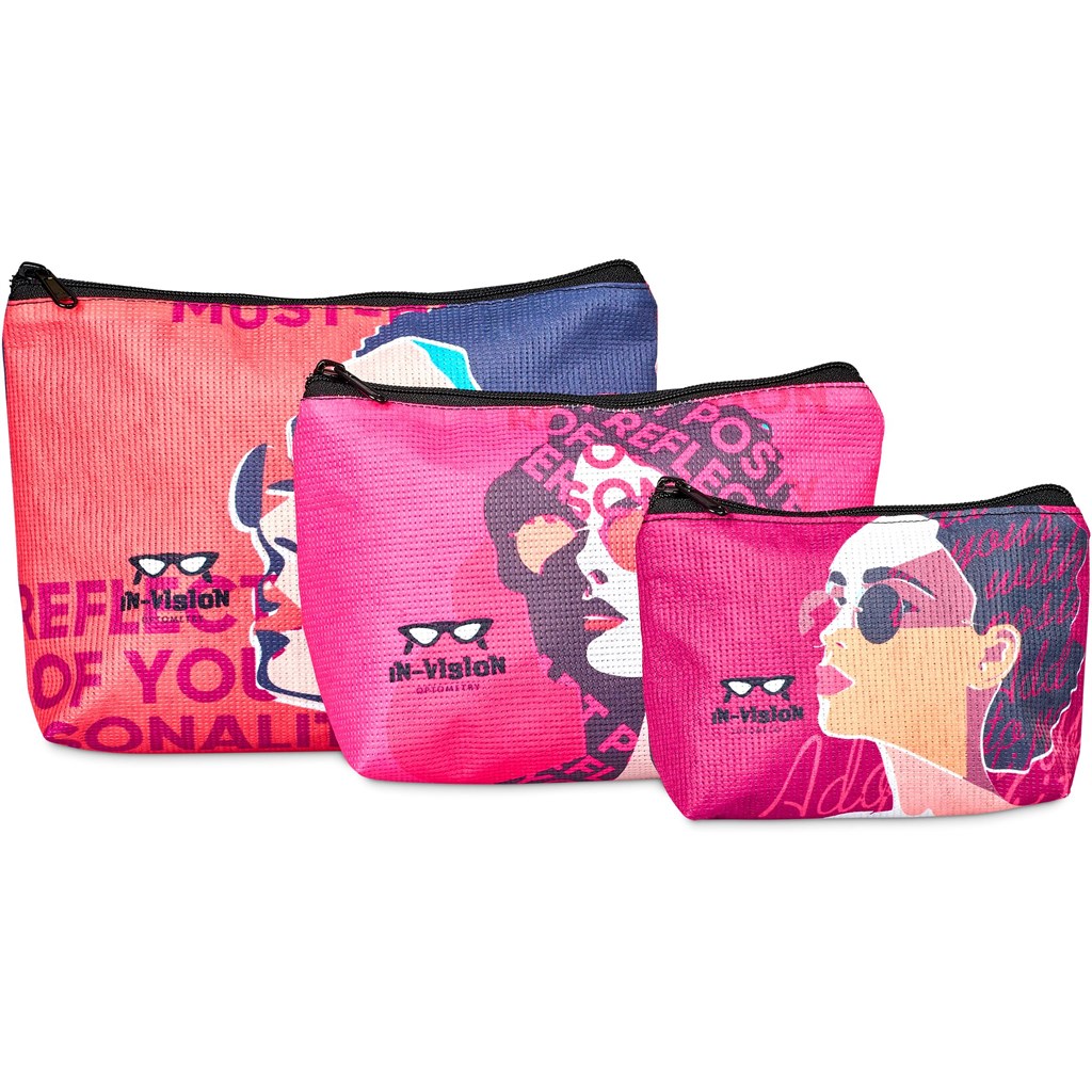 Pre-Production Sample Hoppla Recycled Pet Stitch-Bond Mini Toiletry Bag - Image 19