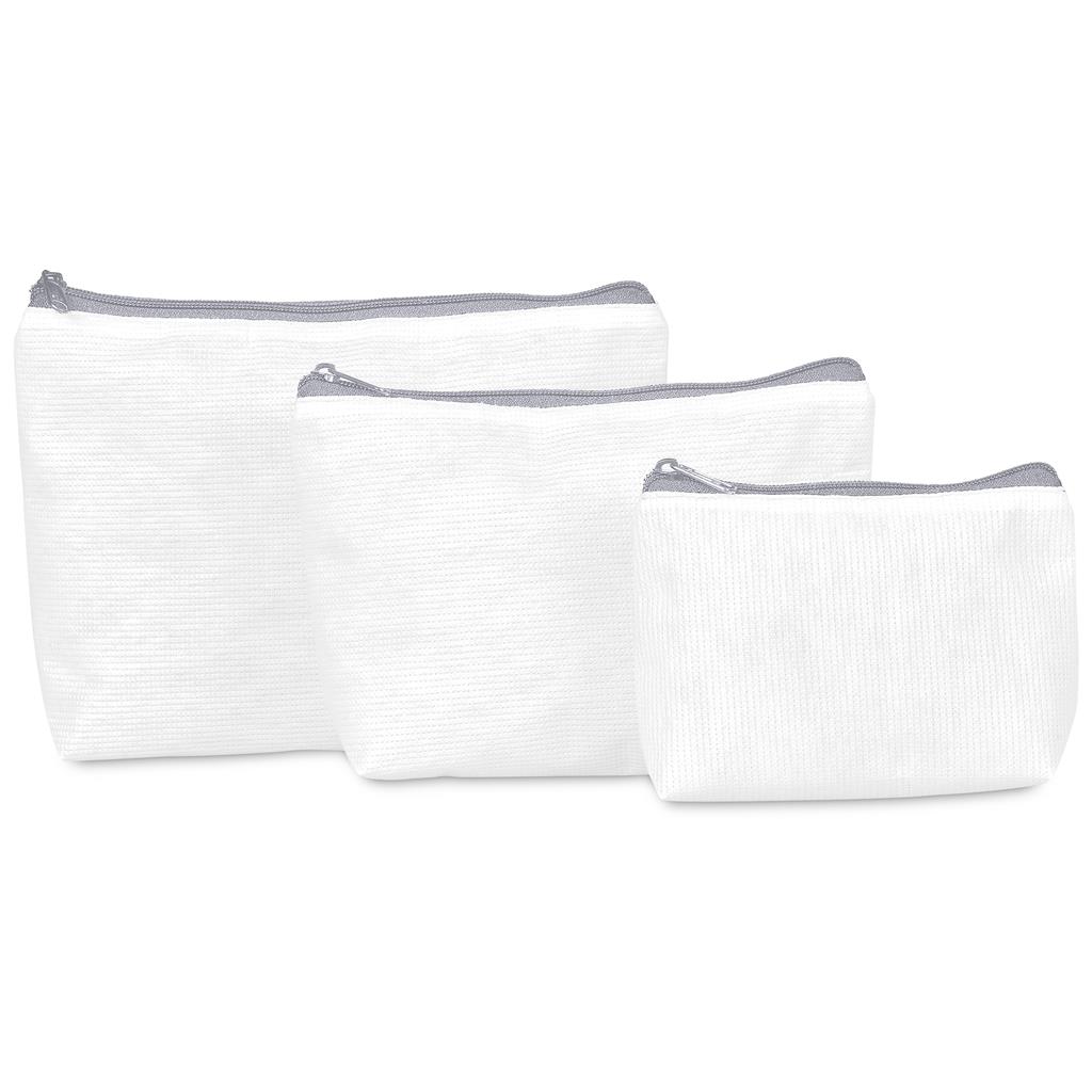 Pre-Production Sample Hoppla Recycled Pet Stitch-Bond Mini Toiletry Bag - Image 9