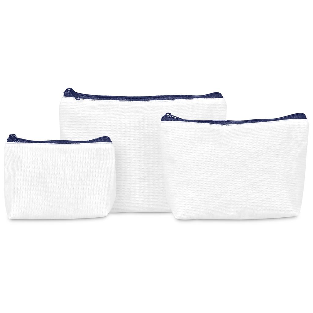 Pre-Production Sample Hoppla Recycled Pet Stitch-Bond Mini Toiletry Bag - Image 5