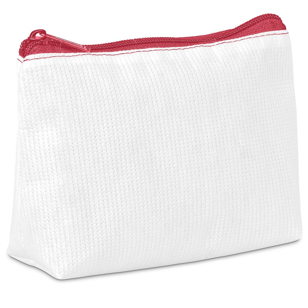 Pre-Production Sample Hoppla Recycled Pet Stitch-Bond Mini Toiletry Bag - Image 6