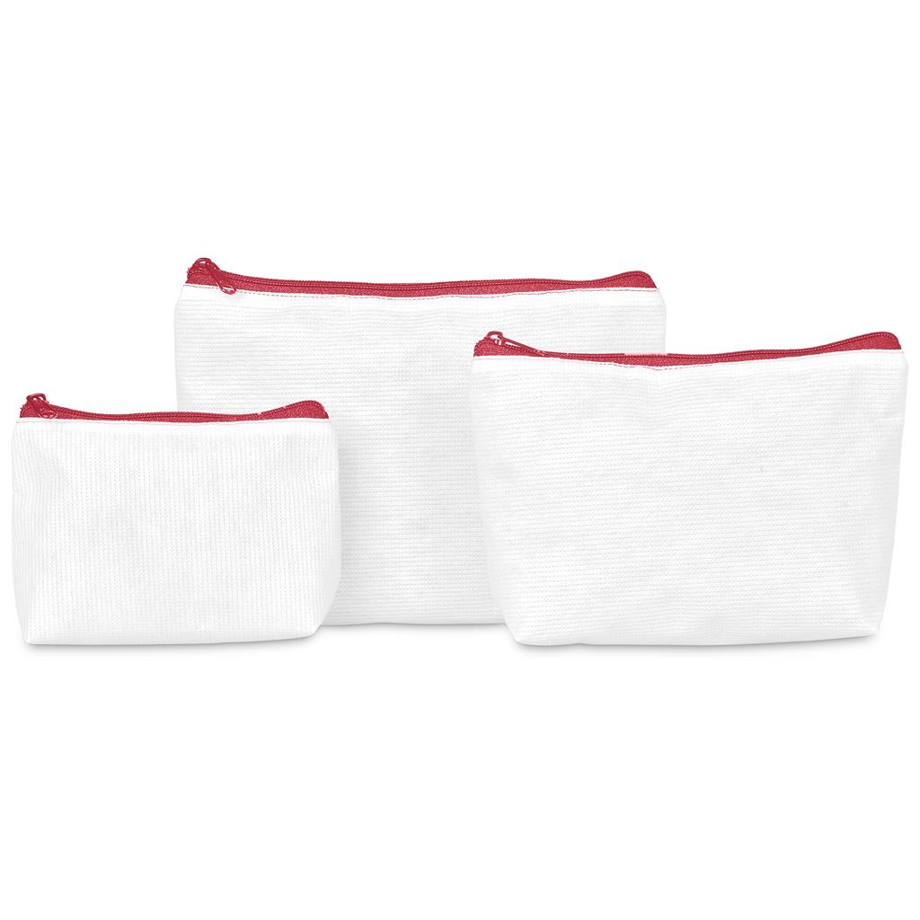 Pre-Production Sample Hoppla Recycled Pet Stitch-Bond Mini Toiletry Bag - Image 15