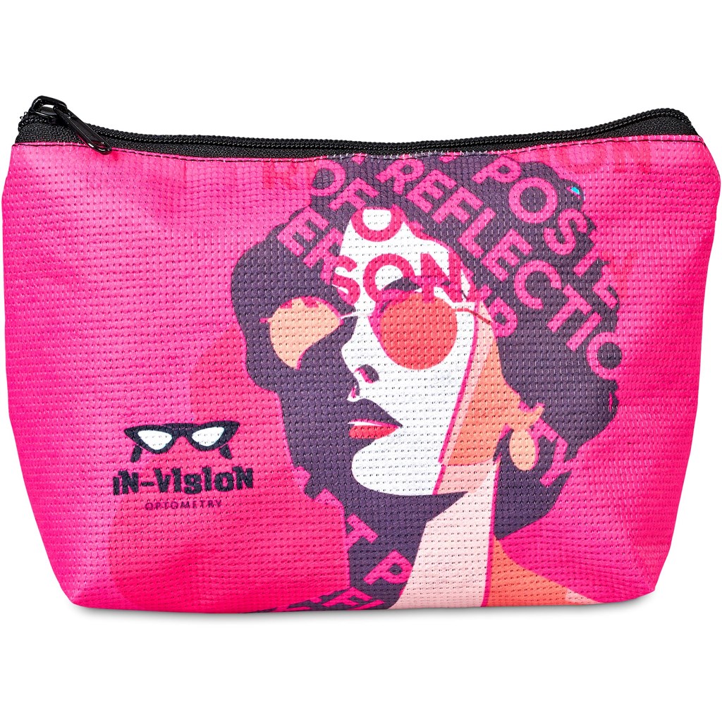 Pre-Production Sample Hoppla Leanne Recycled Pet Stitch-Bond Midi Toiletry Bag - Image 2